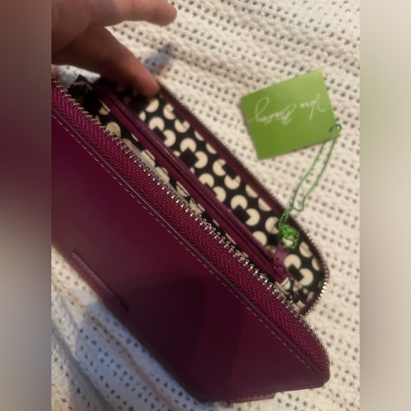 Vera Bradley Purple Faux Leather Wallet NWT!!! - Picture 4 of 11